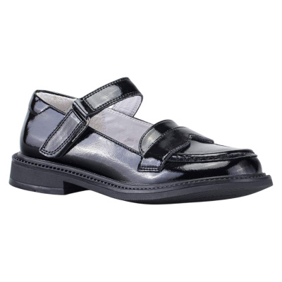 Туфли школьные Котофей 632365-21 чёрный 01